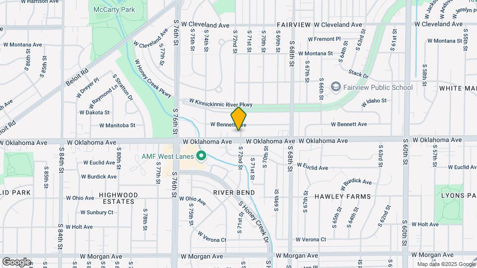 3061 S 72nd St Map and Location Details
