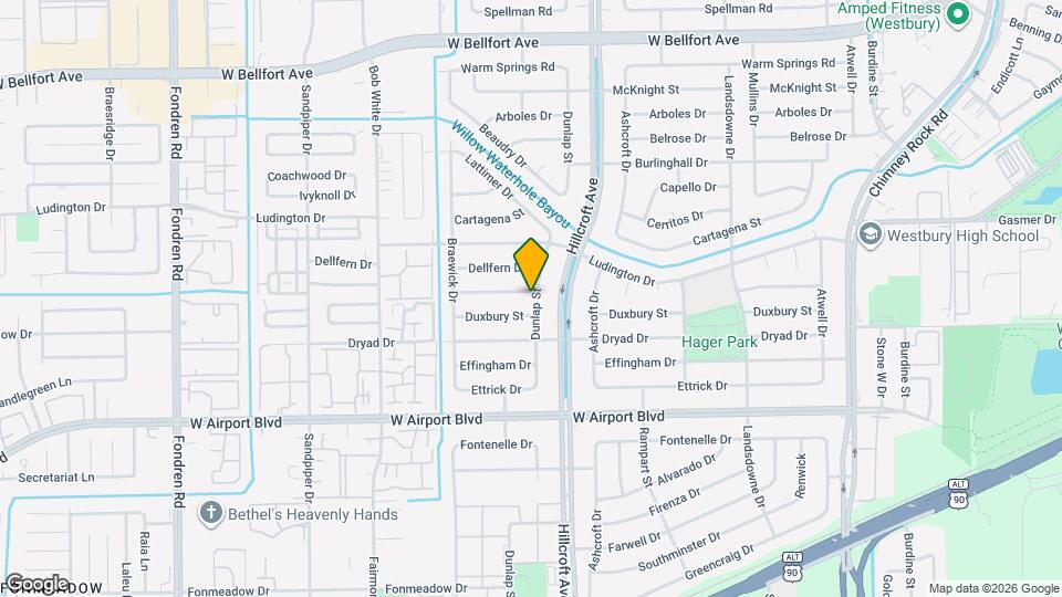 5911 Dawnridge Dr Map and Location Details