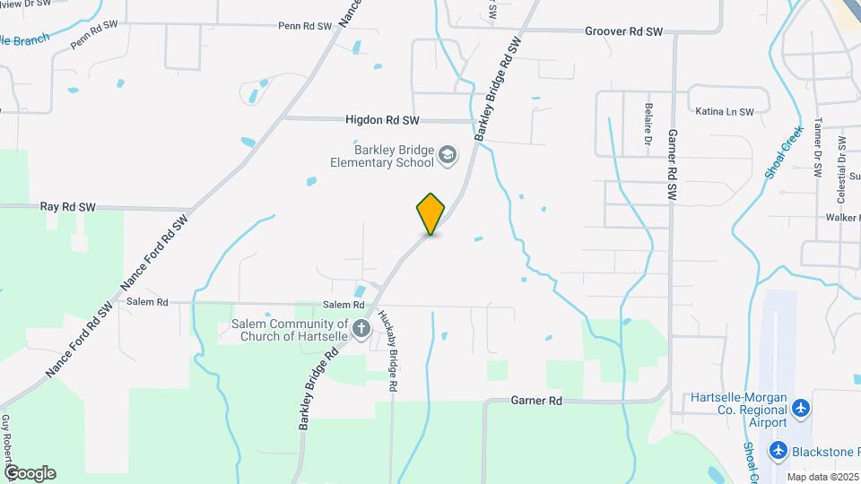 2900 Barkley Bridge Rd SW Map and Location Details