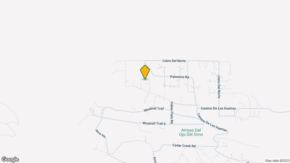 5 Ocotillo Way Map and Location Details