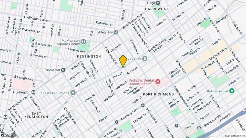 3111 Frankford Ave Map and Location Details