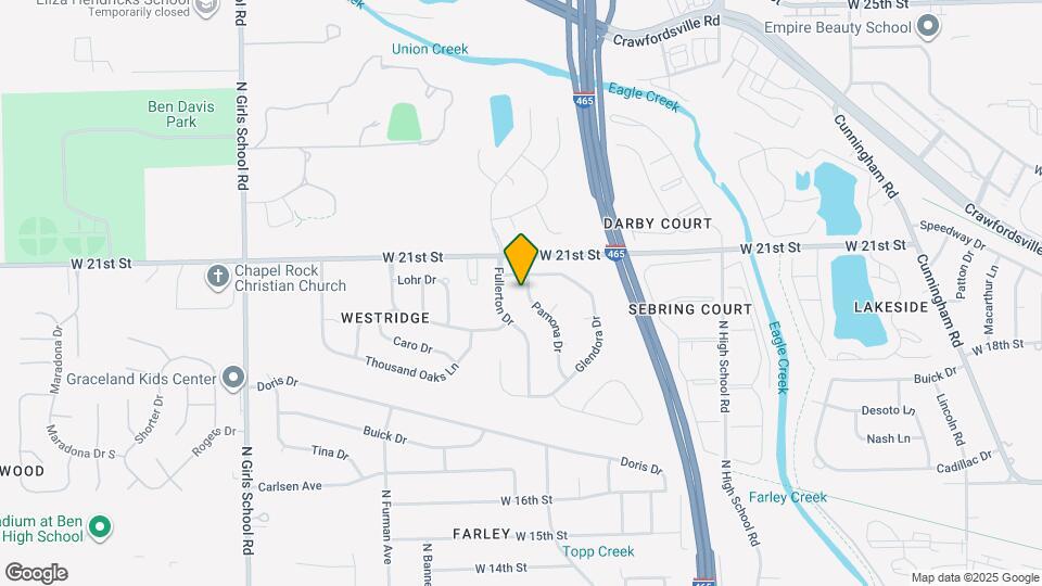 2004 Pamona Dr Map and Location Details