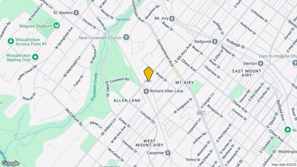 144 W Allens Ln Map and Location Details