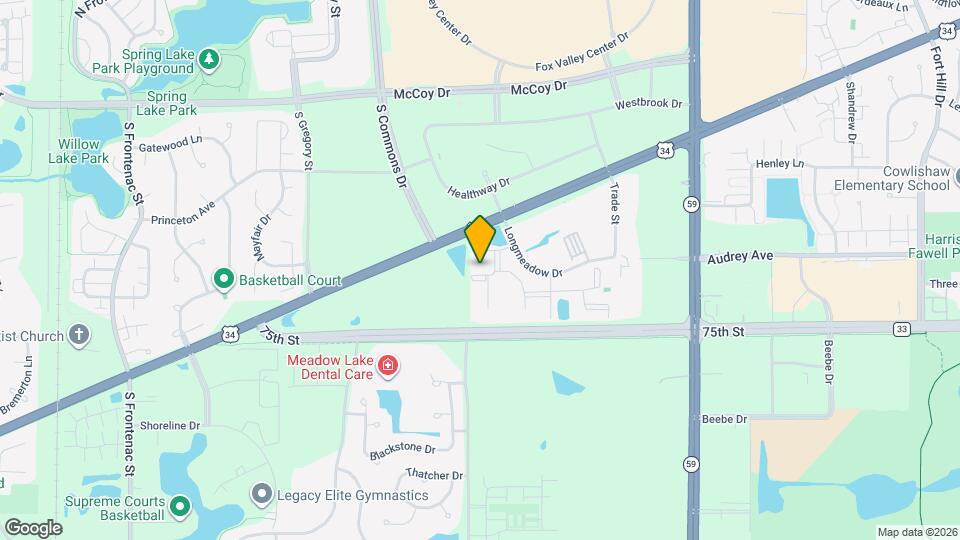 4115 Landing Dr Map and Location Details