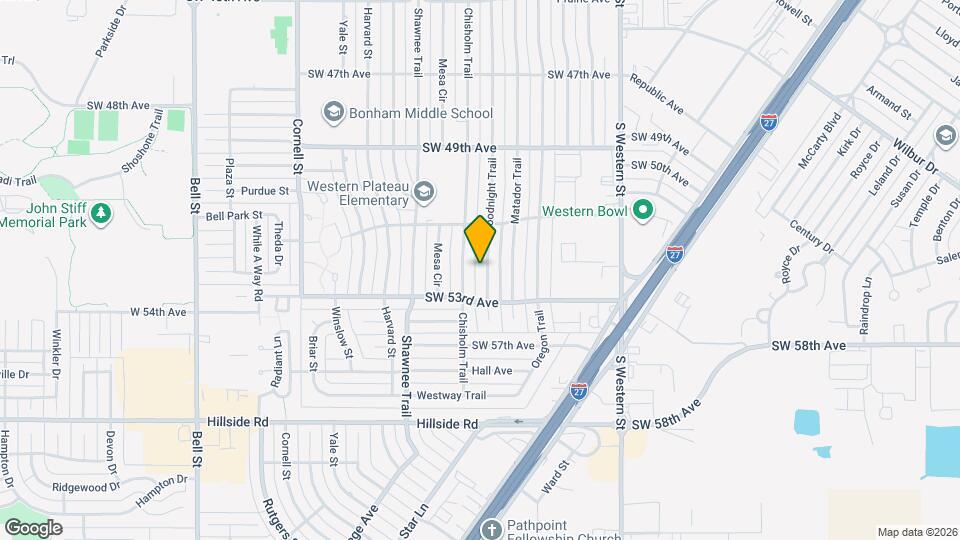 5116 Goodnight Trail Map and Location Details