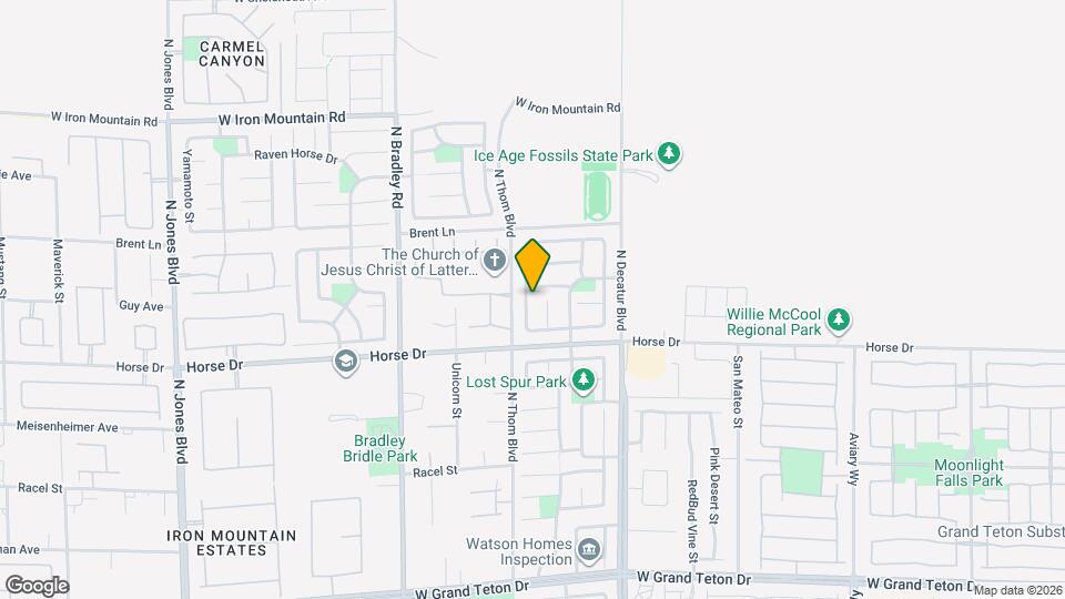 8436 Warthen Meadows St Map and Location Details