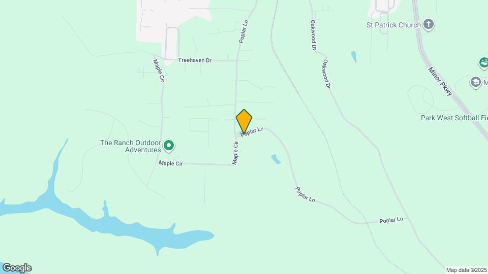 3029 Poplar Ln Map and Location Details