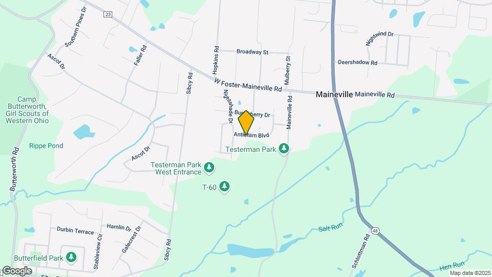 505 Antietam Blvd Map and Location Details