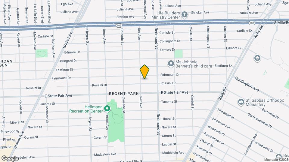 15827 Rossini Dr Map and Location Details