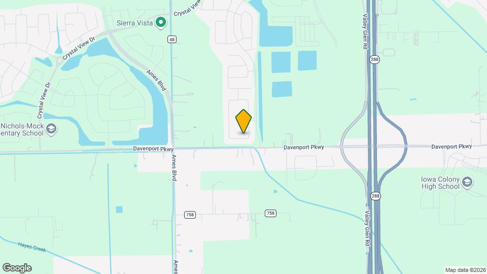 2429 Palisade Crst Dr Map and Location Details