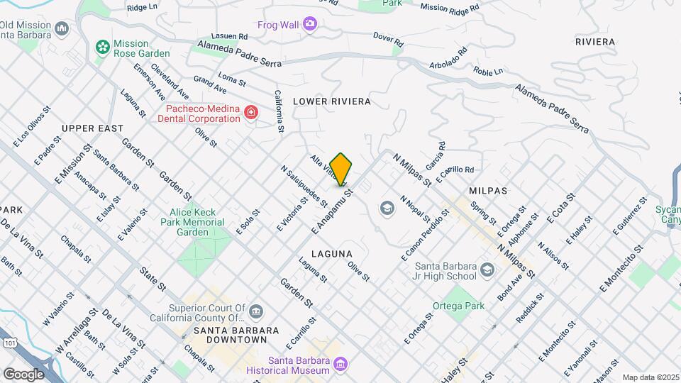 Alta Vista Garden Apartments Map and Location Details