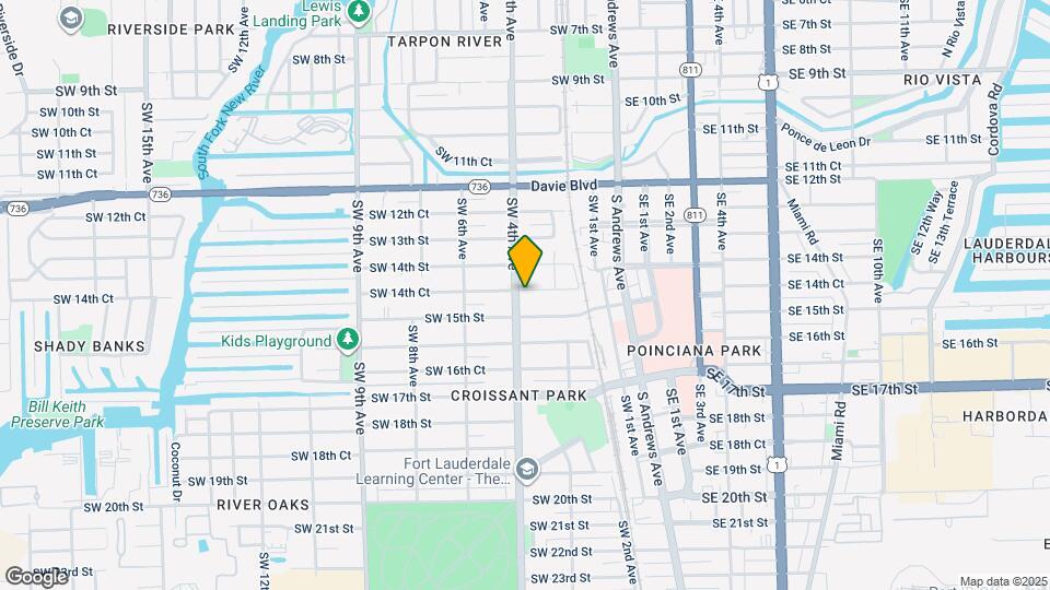 1428 SW 4th Ave Map and Location Details