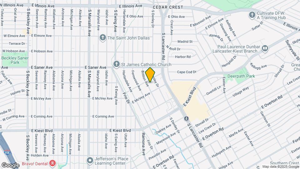 2914 Britton Ave Map and Location Details