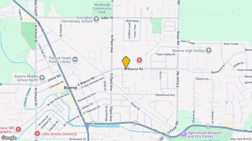 1005 E Blanco Rd Mapa y Detalles de la Ubicación