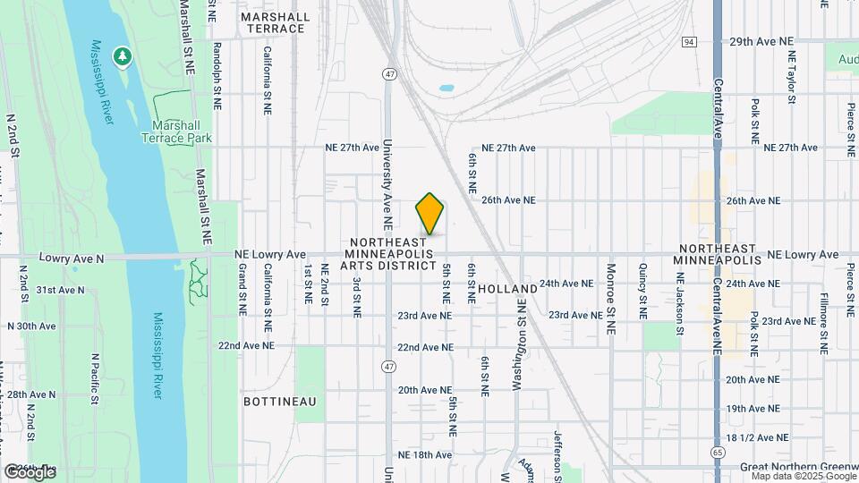 2511 4th St NE Map and Location Details