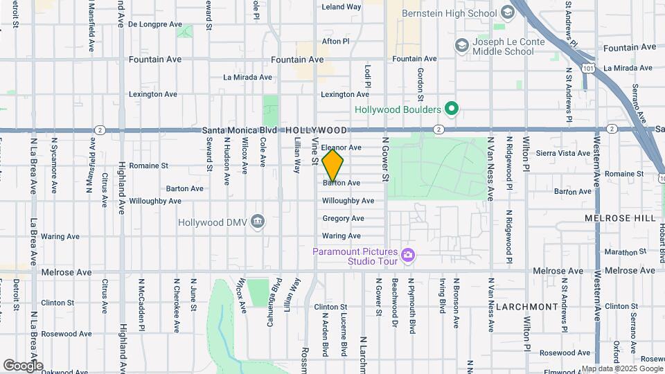 6032 Barton Ave Mapa y Detalles de la Ubicación