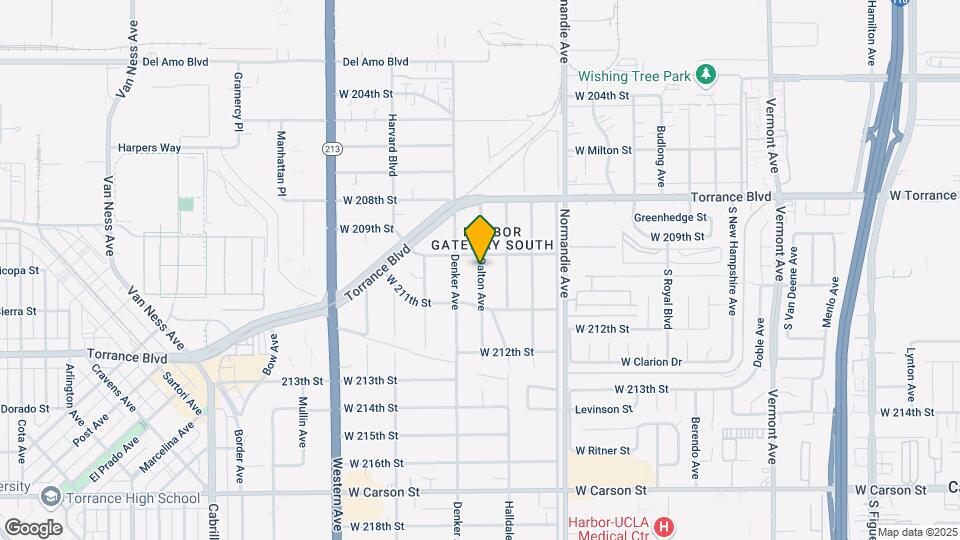 20915 Dalton Ave Map and Location Details