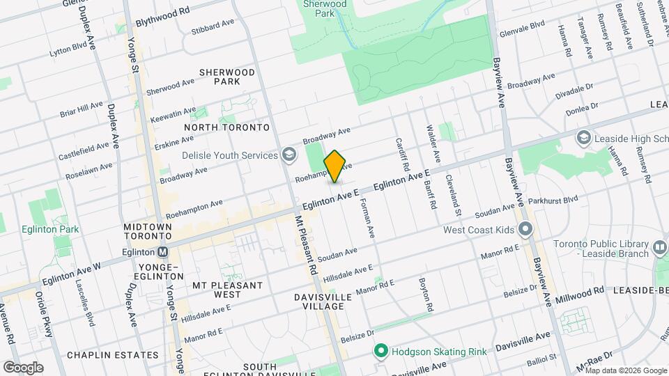 51 Rawlinson Ave Map and Location Details