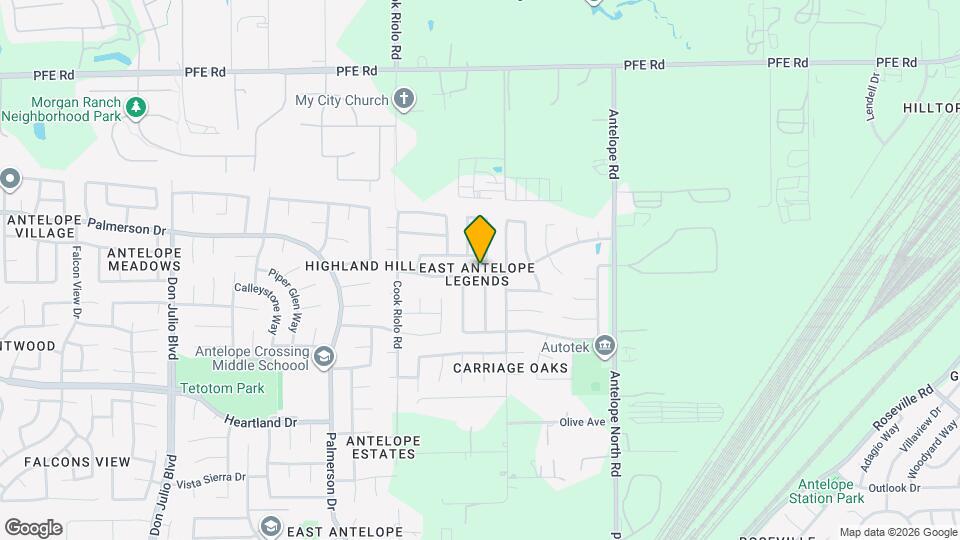 5639 Great Valley Dr Map and Location Details