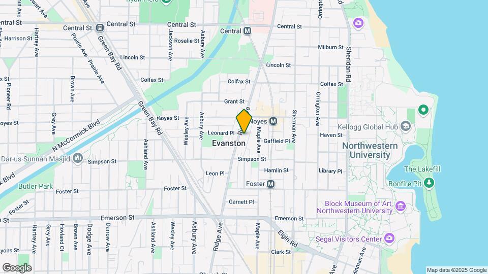 2147 Ridge Ave Map and Location Details