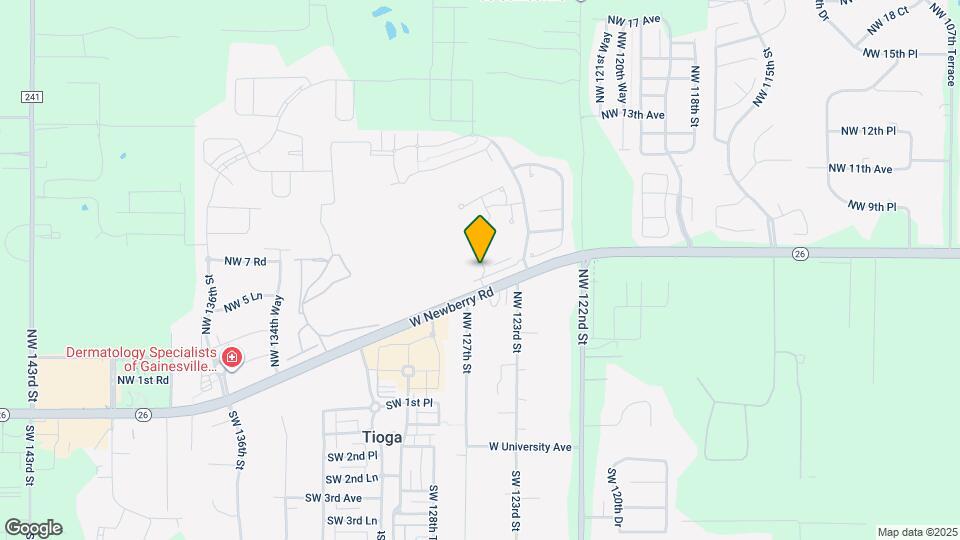 710 NW 126th Terrace Map and Location Details