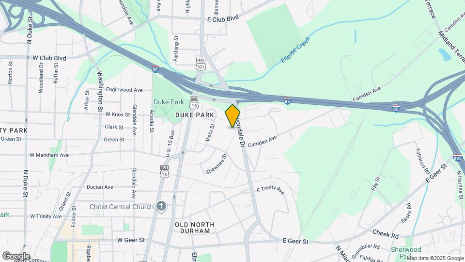 1719 Shawnee St Map and Location Details