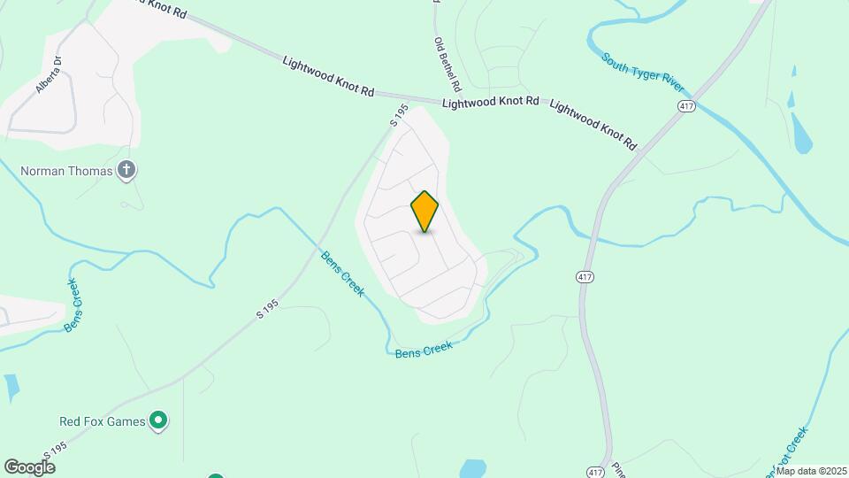 1441 Talley Rdg Dr Map and Location Details