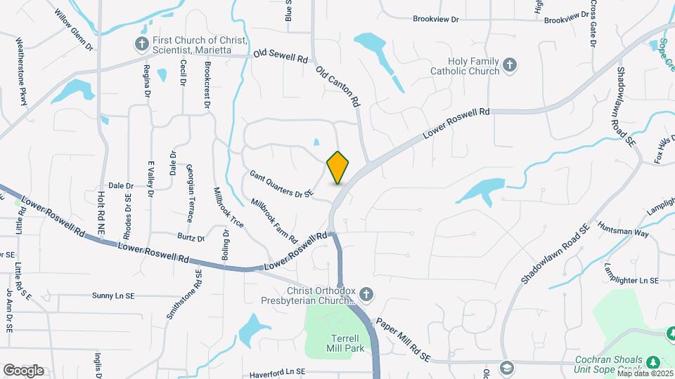 3027 Lower Roswell Rd Map and Location Details