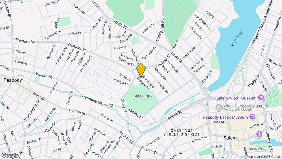 54 Tremont St Mapa y Detalles de la Ubicación