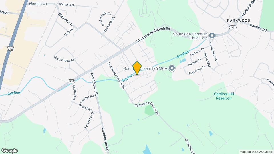 3105 Fordhaven Rd Mapa y Detalles de la Ubicación