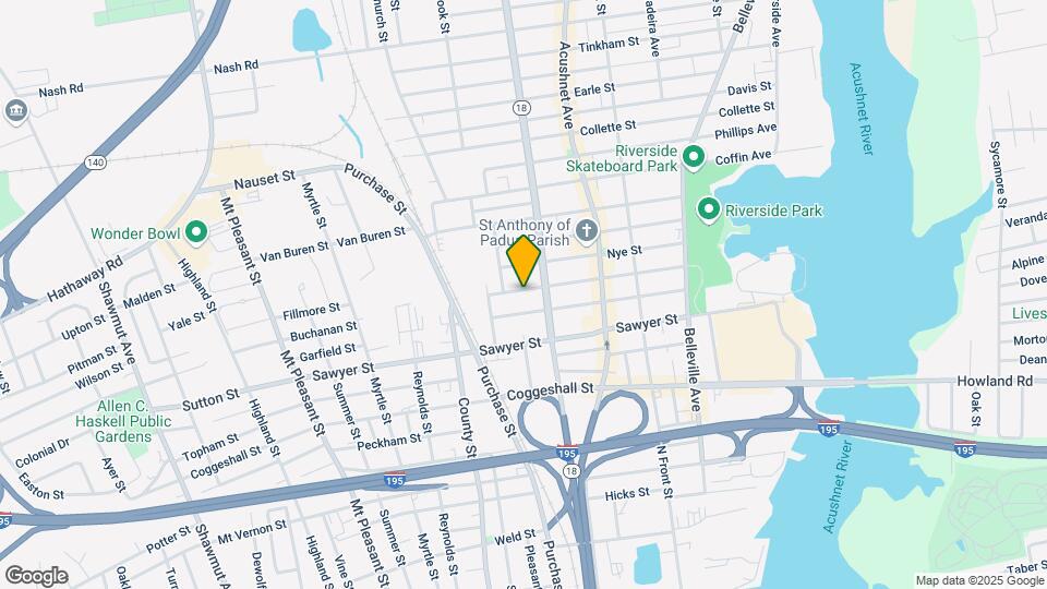 134 Tallman St Mapa y Detalles de la Ubicación