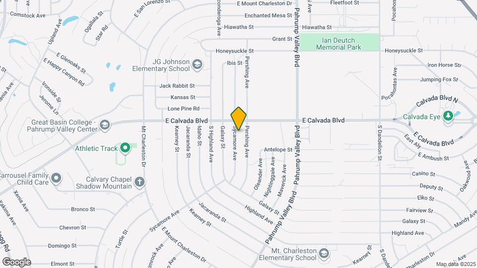 1961 Sycamore Ave Map and Location Details