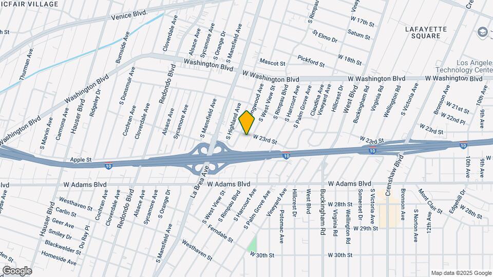 2309 S West View St Map and Location Details