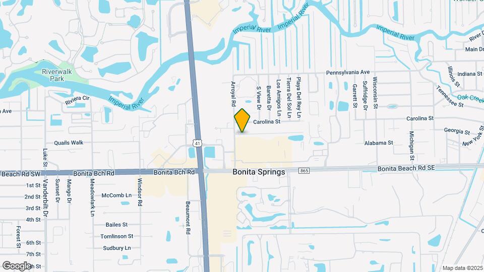 9007 Somerset Ln Map and Location Details