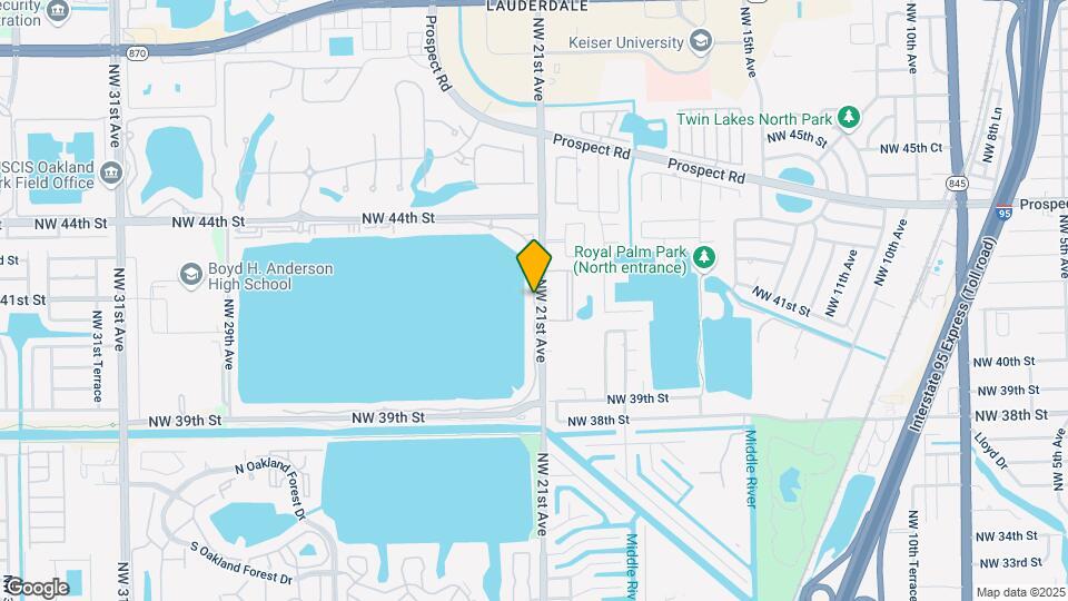 110 Lake Emerald Dr, Unit 405 Mapa y Detalles de la Ubicación