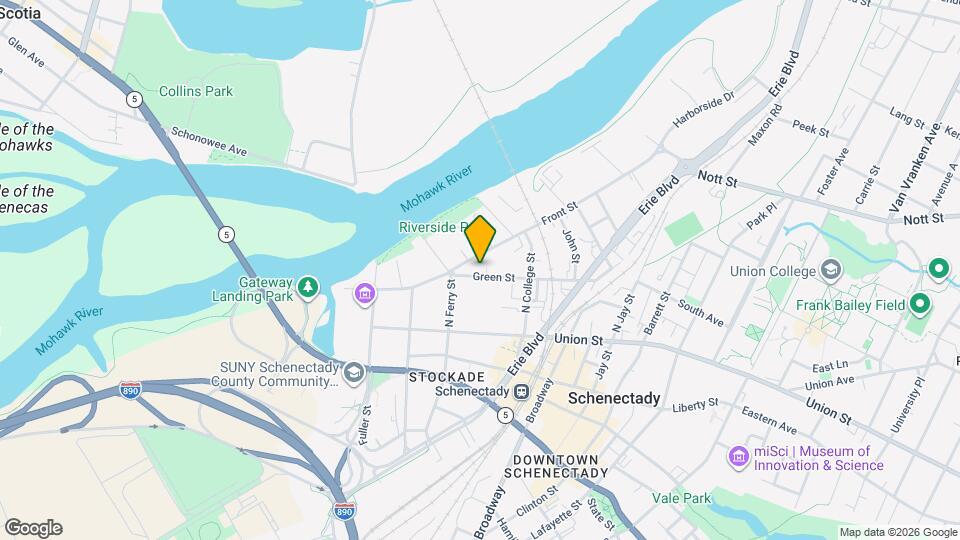 219 Green St, Unit Apt 5 Map and Location Details