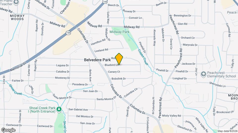 3169 Bluebird Ln Map and Location Details