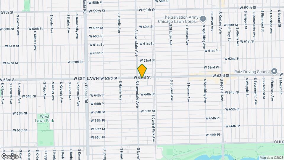 3639 W 63rd St Mapa y Detalles de la Ubicación