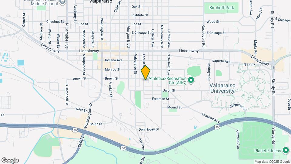 353 Locust St Map and Location Details