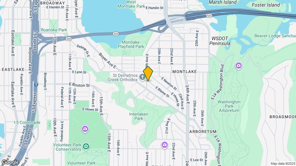 1905 E Blaine St Map and Location Details