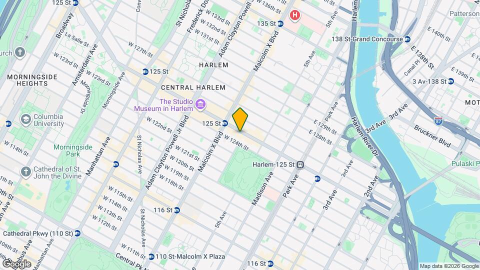 52 W 125th St Map and Location Details