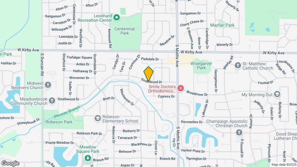 1917 Southwood Dr Map and Location Details