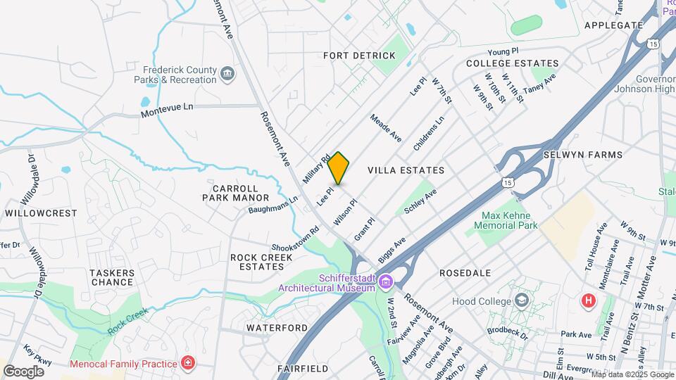 412 Lee Pl Map and Location Details