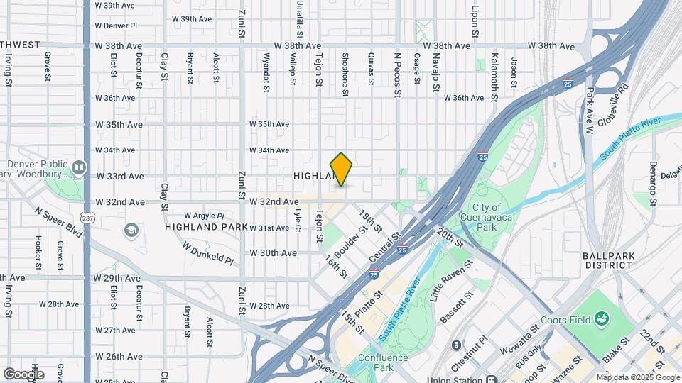 3201 Shoshone St Mapa y Detalles de la Ubicación