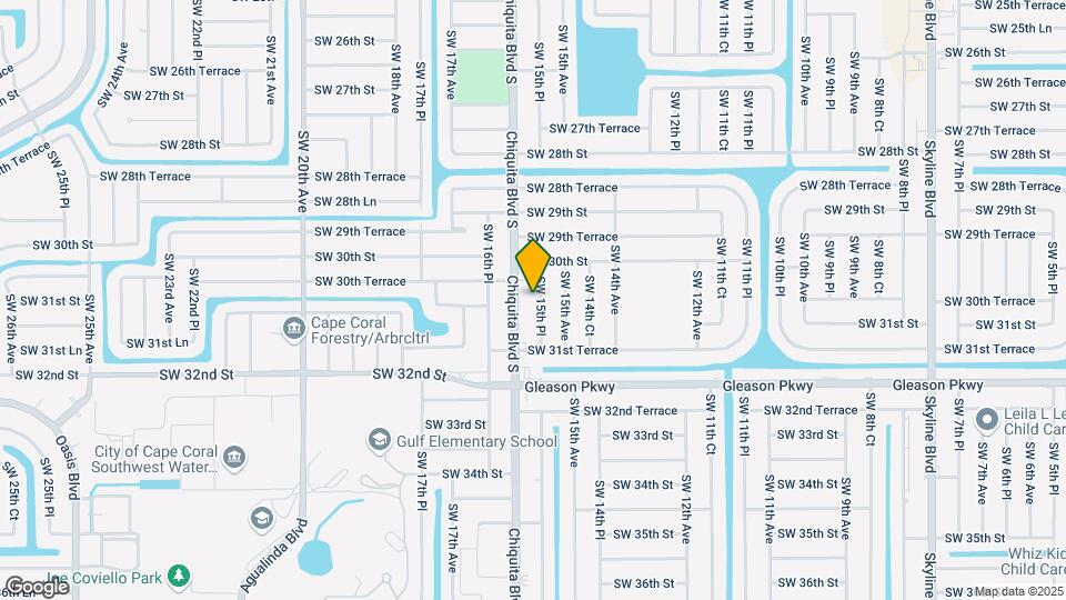 3022 SW 15th Pl Map and Location Details