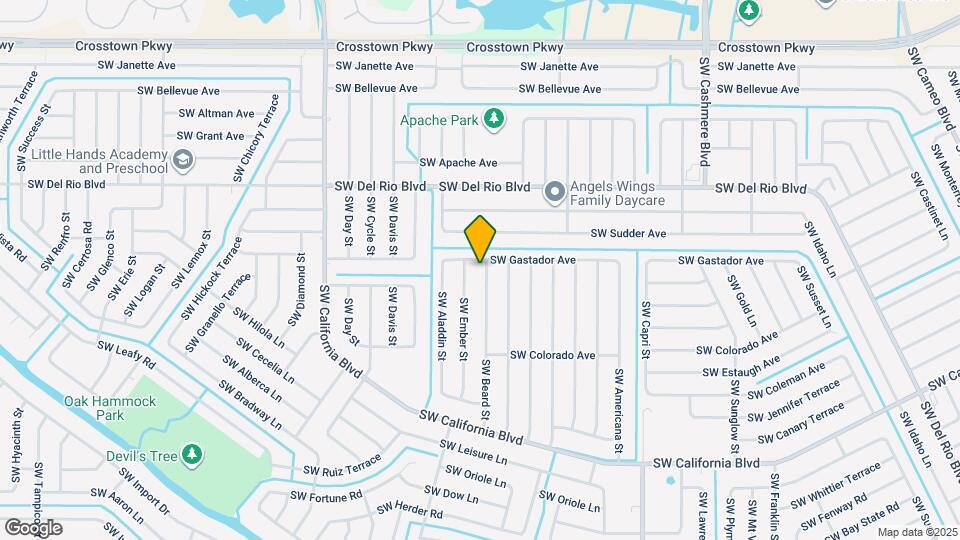 1908 SW Beard St Mapa y Detalles de la Ubicación