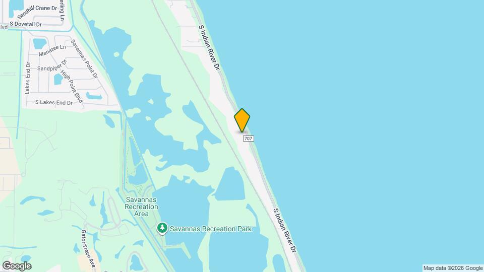 4003 S Indian River Dr Map and Location Details