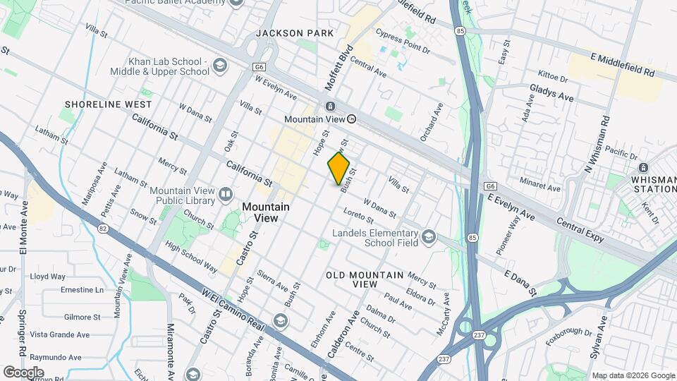 320 Bush St Map and Location Details