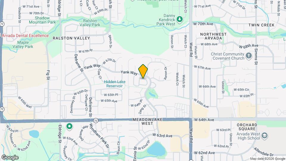 6629 Zang Cir Map and Location Details