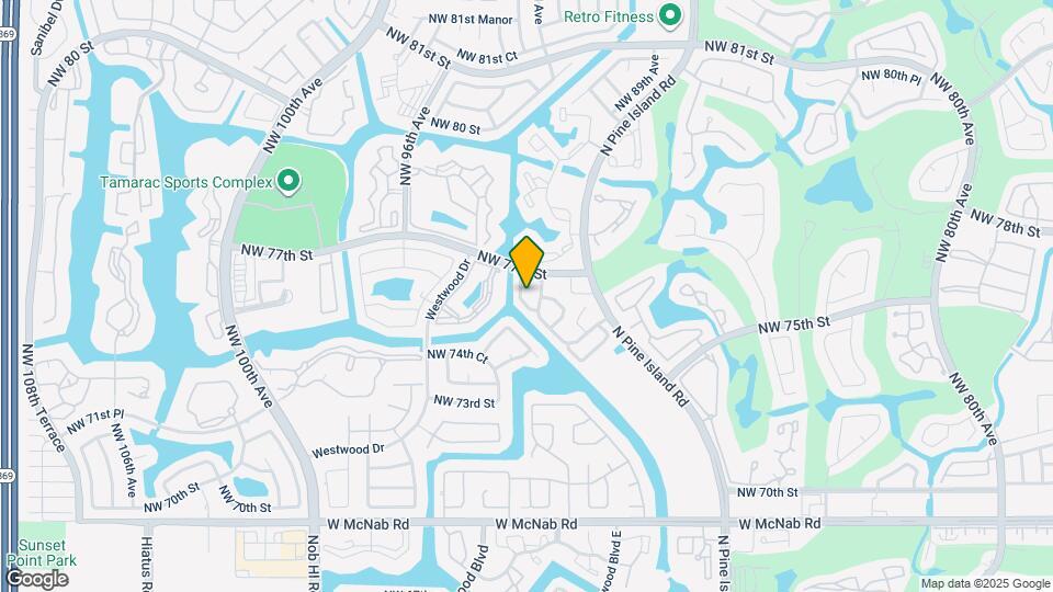 7670 NW 88th Ln Map and Location Details